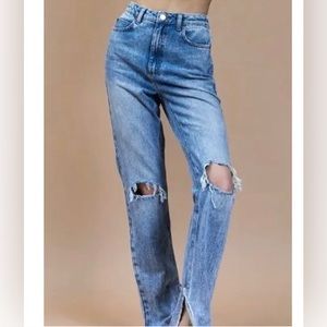 NWT High Rise SIZE 25 Avec Les Filles Jeans